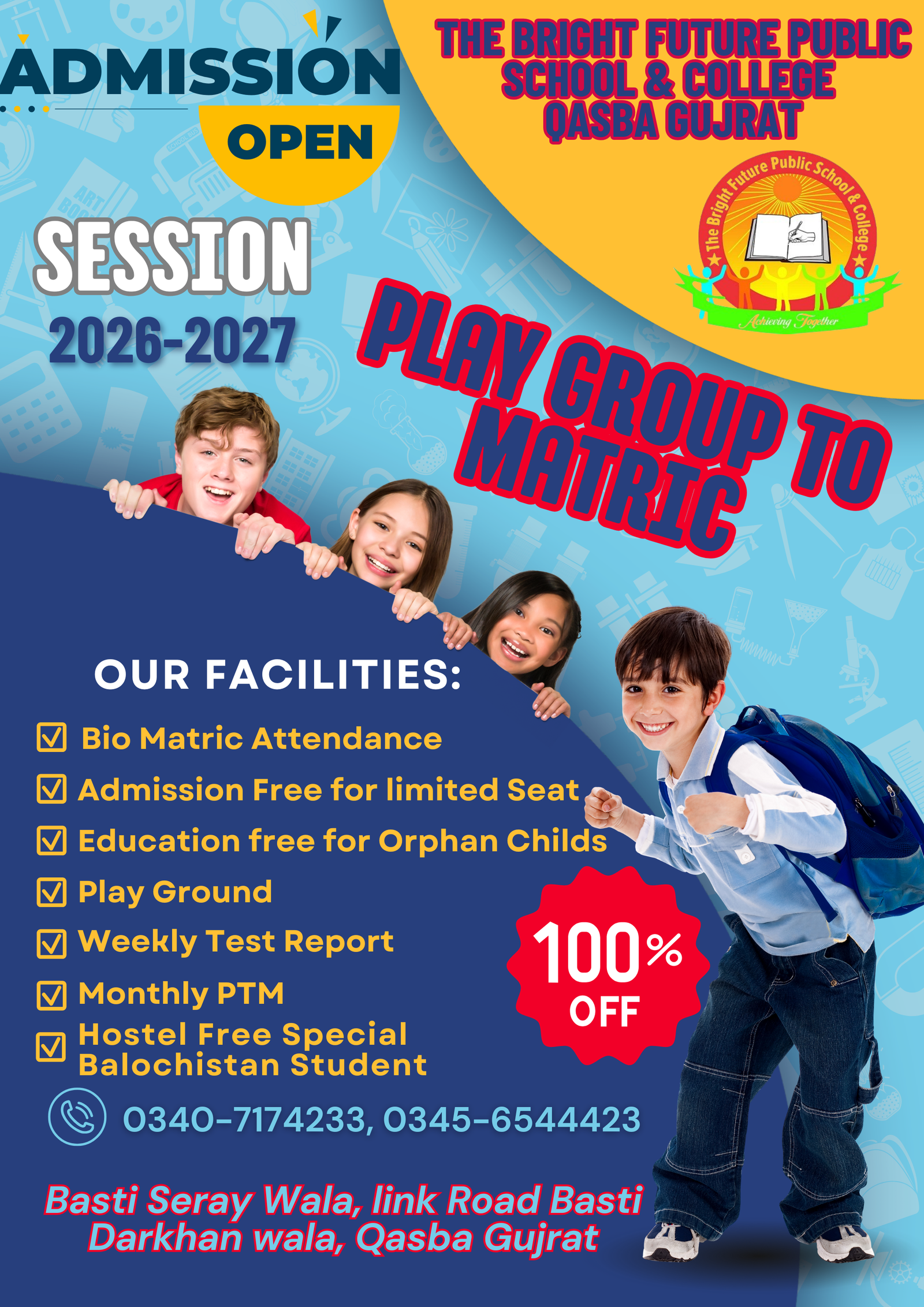 The_Bright_Future_Public School & College slider image